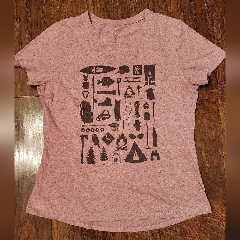 ❄️ Gerry Weber Pink Graphic Women's Top